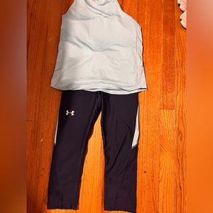 Under Armour workout heat gear outfit